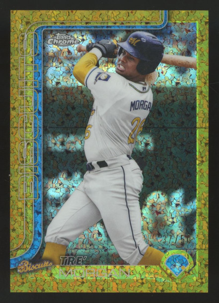 2025 Topps Pro Debut Tre' Morgan Gold Mini-Diamond Refractor /50 #PDC-87