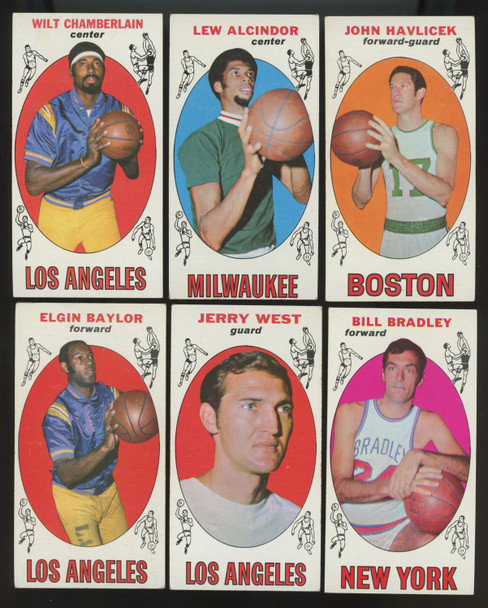 1969/70 Topps Basketball Complete Set (99) VG/EX Overall