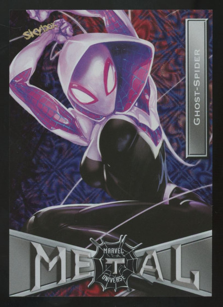 2021 Skybox Marvel Metal Universe Spider-Man Ghost-Spider Grandiose #28