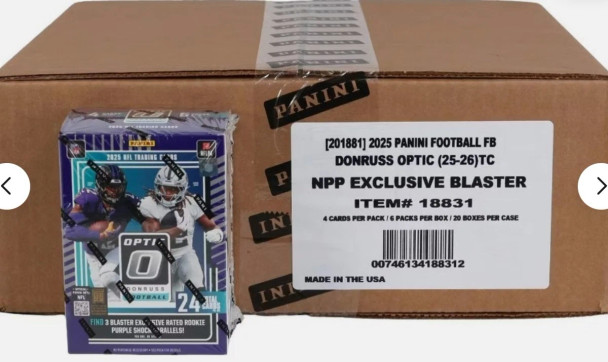 2025 Panini Donruss Optic Football Blaster Case (20)