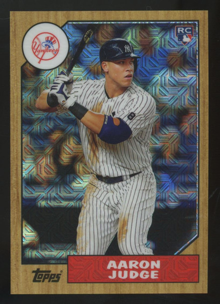 2017 Topps Silver Pack Aaron Judge RC 1987 Variant #87-AJ