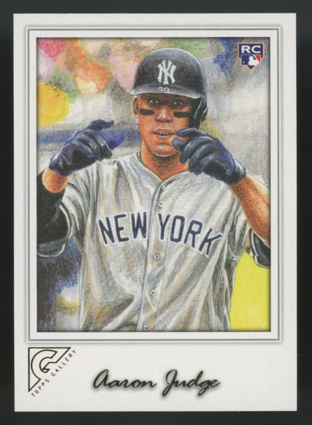 2017 Topps Gallery Aaron Judge RC #117 "A"
