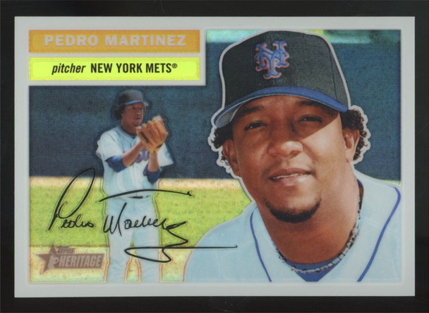 2005 Topps Heritage Pedro Martinez Refractor /556 #THC47