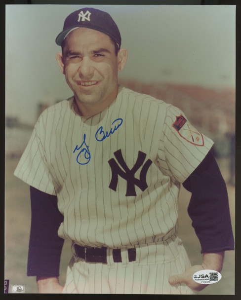 Yogi Berra Signed Autographed 8x10 Photo JSA *375