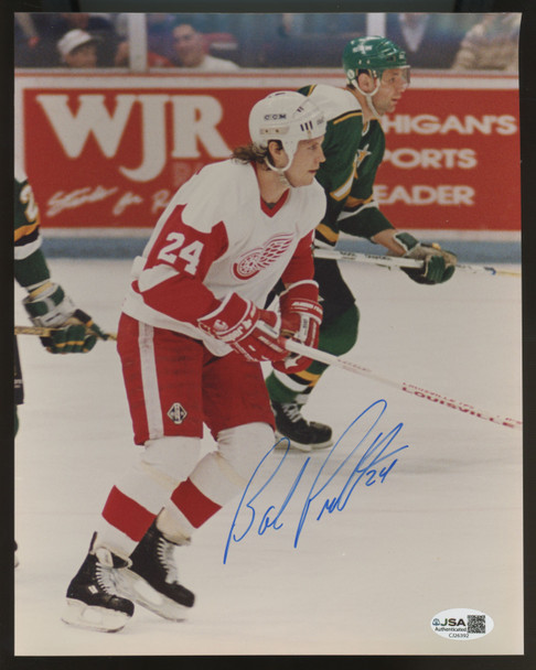 Bob Probert Signed Autographed 8x10 Photo JSA *392