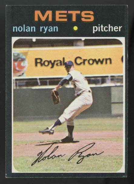 1971 Topps Nolan Ryan #513 VG/EX "A"