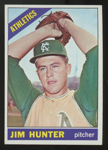 1966 Topps Jim "Catfish" Hunter #36 EX+