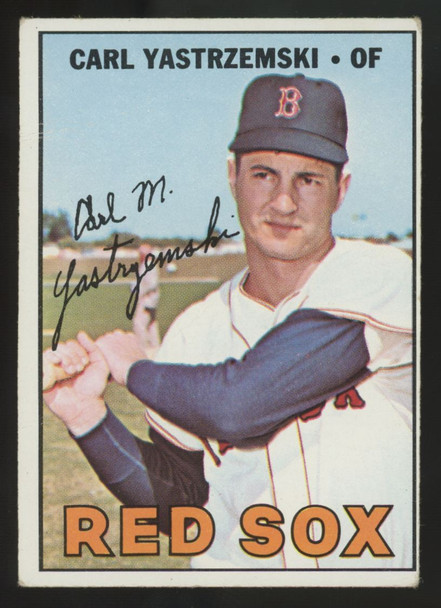 1967 Topps Carl Yastrzemski #355 Good (Crease)
