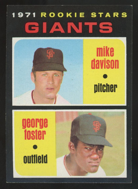 1971 Topps George Foster RC Rookie Stars #276 NM