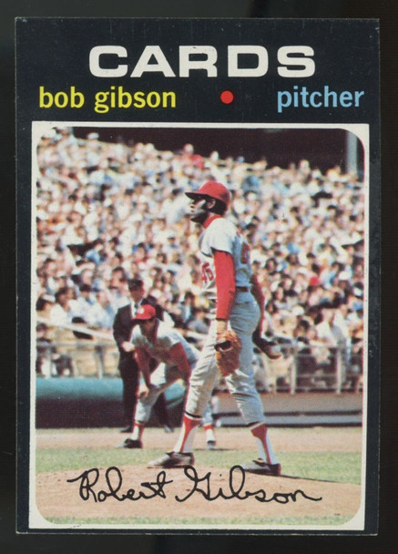1971 Topps Bob Gibson #450 EX/MT