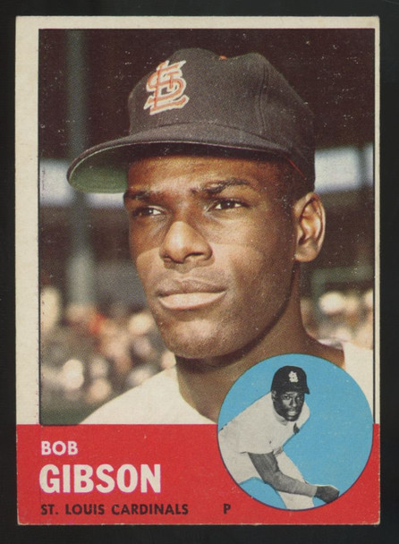 1963 Topps Bob Gibson #415 VG/EX "A"
