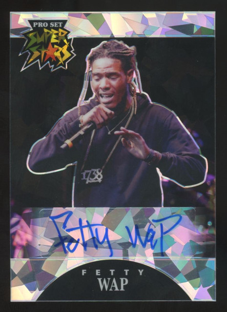2021 Leaf Pro Set Super Stars Fetty Wap Ice Auto /37 #SSFW1