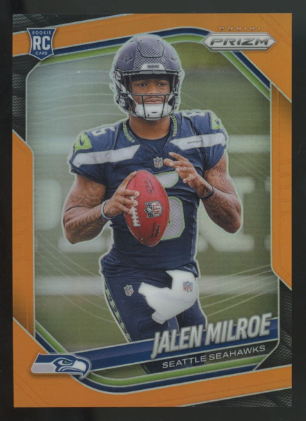 2025 Panini Prizm Jalen Milroe RC Orange /149 #317