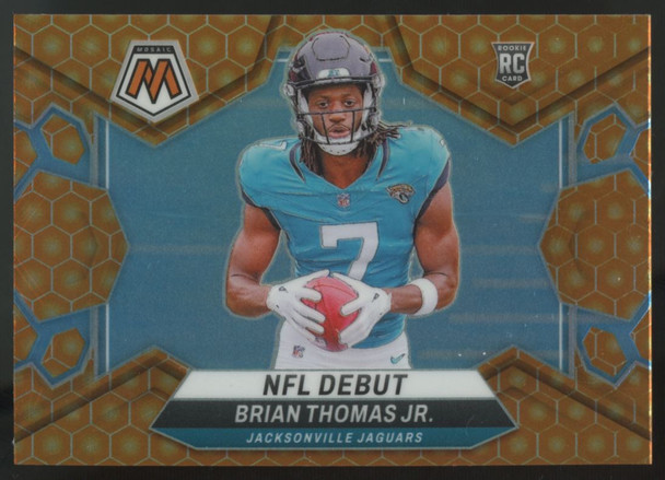 2024 Panini Mosaic Brian Thomas Jr. RC Debut Honeycomb SSP #282