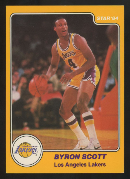 1983-84 Star Co. Byron Scott RC #22 NM