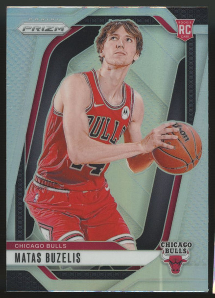 2024/25 Prizm Basketball Matas Buzelis RC Silver Prizm #252