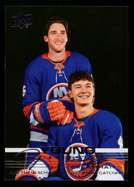 2025-26 Upper Deck Series Two Matthew Schaefer/Marc Gatcomb RC Young Guns #499