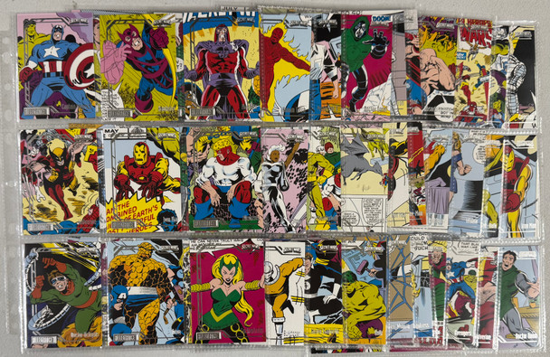 2024 Upper Deck Marvel Allegiance Secret Wars Complete Card Set (90)