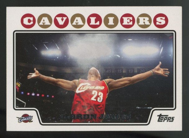 2008-09 Topps LeBron James #23 EX+