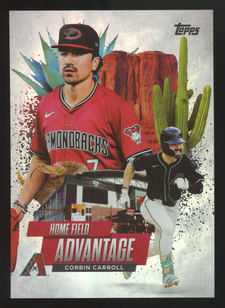 2025 Topps Series Two Corbin Carroll Home Field Advantage #HA-39 "A"