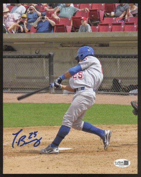 Javier Baez Signed Autographed 8x10 Photo JSA *913