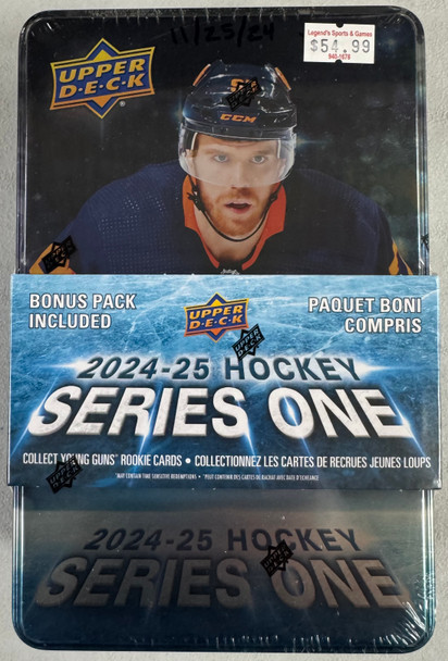 2024/25 Upper Deck Series 1 Hockey Tin