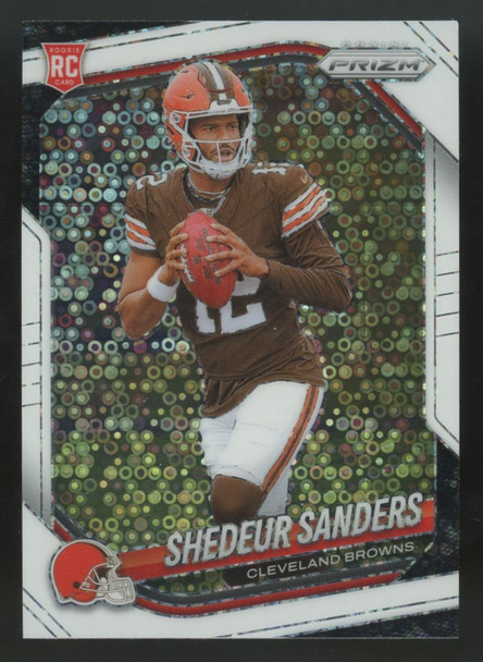 2025 Panini Prizm Shedeur Sanders RC White Disco #302