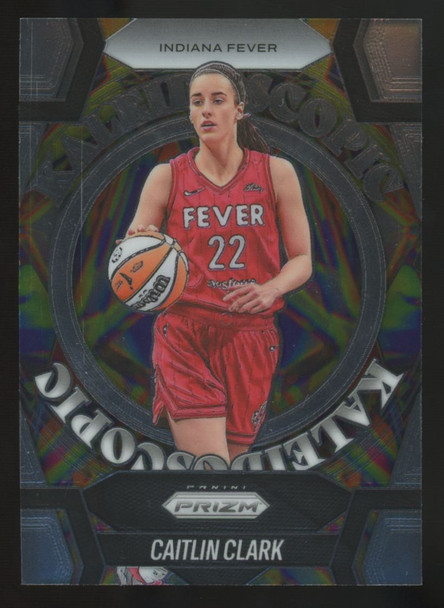 2025 Panini Prizm WNBA Caitlin Clark Kaleidoscopic #4 "A"