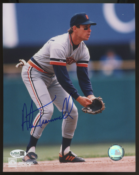 Alan Trammell Signed Autographed 8x10 Photo JSA *918