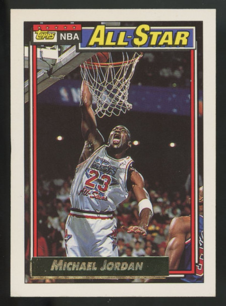 1992-93 Topps Michael Jordan All-Star #115