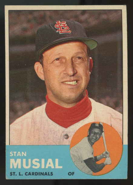 1963 Topps Stan Musial #250 EX