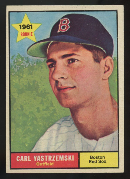1961 Topps Carl Yastrzemski RC #287 EX