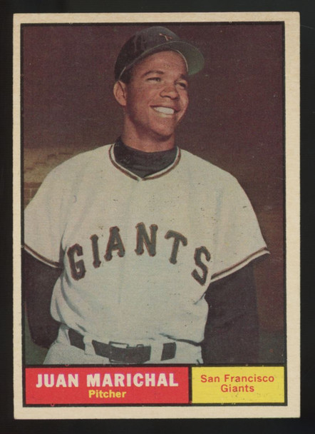 1961 Topps Juan Marichal RC #417 EX/MT