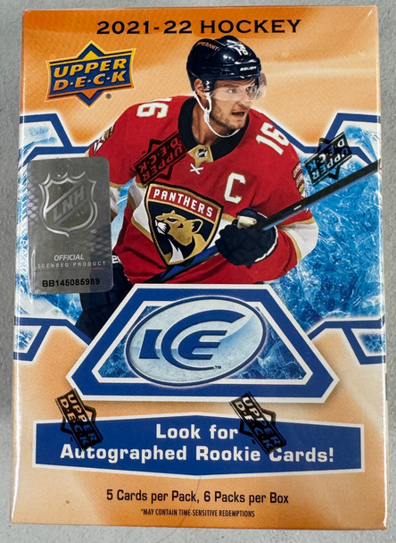 2021 Upper Deck Ice Hockey Blaster Box