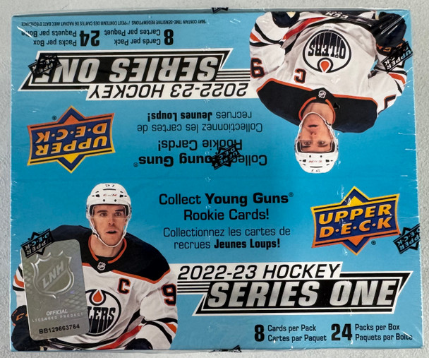 2022/23 Upper Deck Series 1 Hockey Retail Box