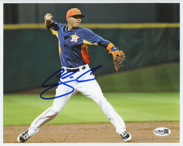 Carlos Correa Signed Autographed 8x10 Photo JSA *928