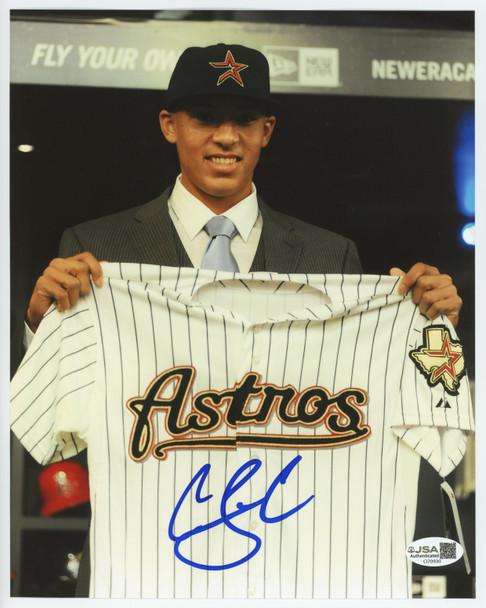 Carlos Correa Signed Autographed 8x10 Photo JSA *930