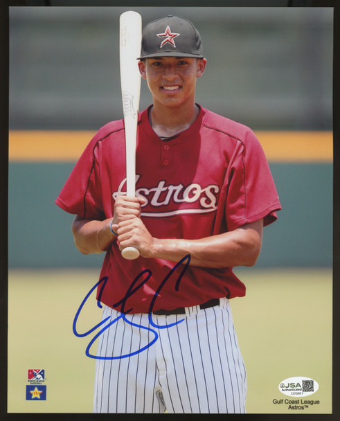 Carlos Correa Signed Autographed 8x10 Photo JSA *931