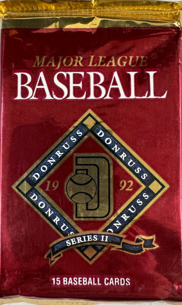 1992 Donruss Series 2 Baseball Pack