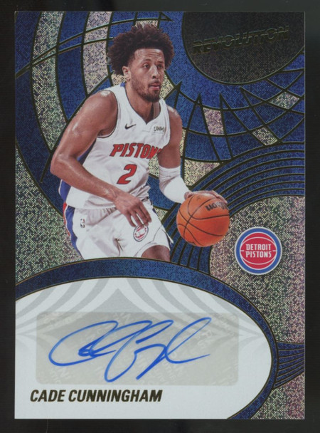 2024-25 Panini Revolution Cade Cunningham Auto #AU-CAD