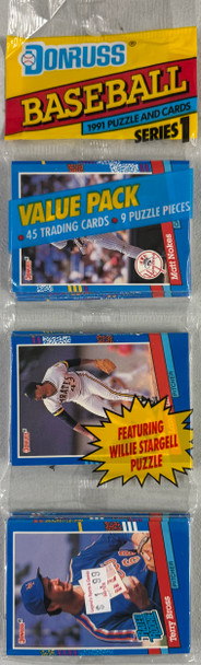 1991 Donruss Baseball Series 1 Rack Pack