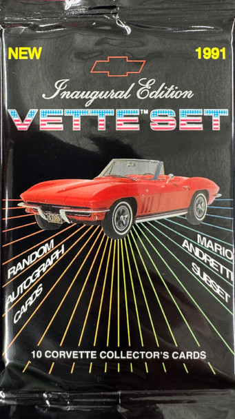 1991 Collect-A-Card Corvette Inaugural Pack