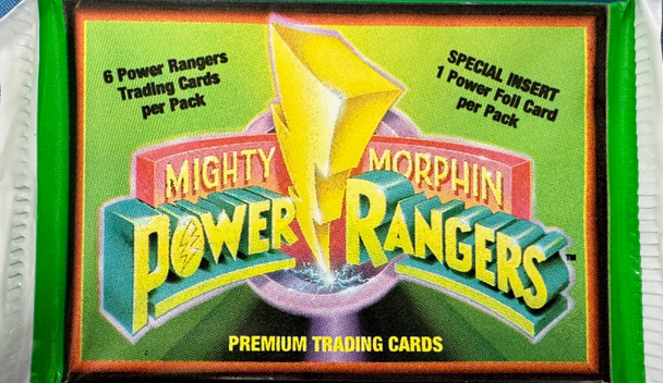 1994 Collect-A-Card Mighty Morphin Power Rangers Pack