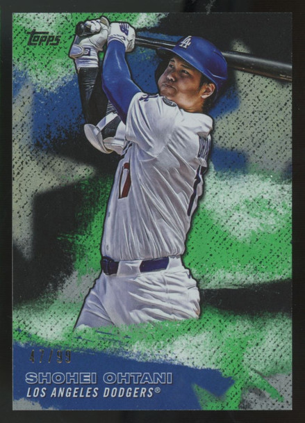 2026 Topps Series One Shohei Ohtani Green Stars Of MLB /99 #SMLB-9