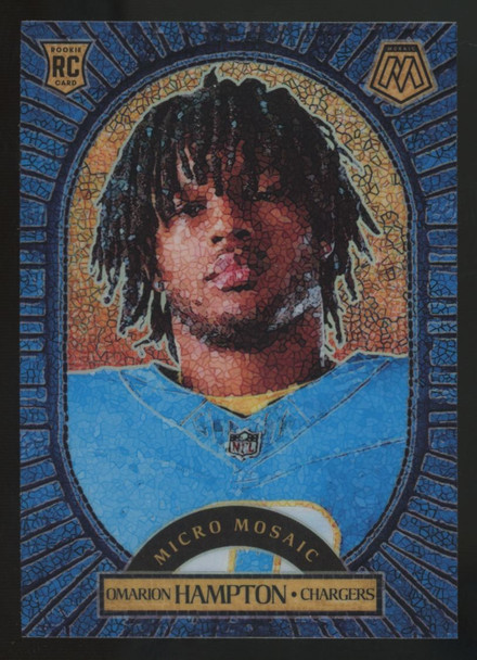 2025 Mosaic Omarion Hampton RC Micro Mosaic SSP #11