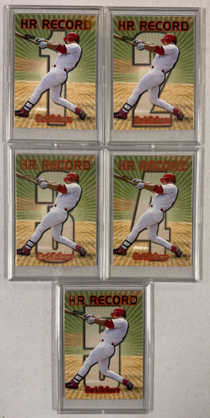 1998 Topps Mark McGwire 70 Home Runs Complete Set (70)