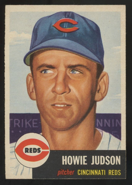 1953 Topps Howie Judson #12 NM