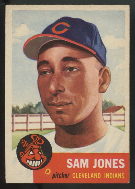 1953 Topps Sam Jones #6 EX