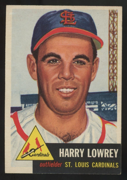 1953 Topps Harry Lowery #16 Good