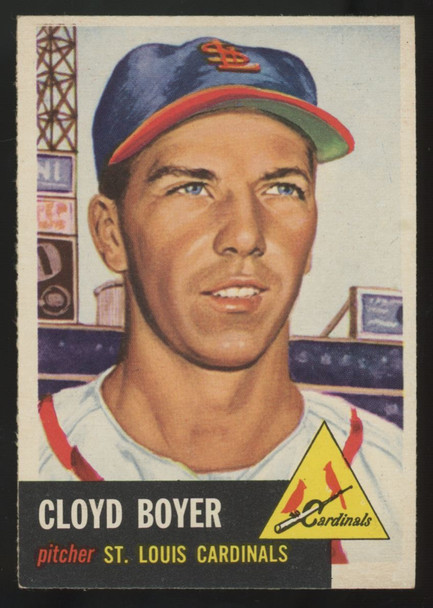 1953 Topps Cloyd Boyer #60 EX/MT